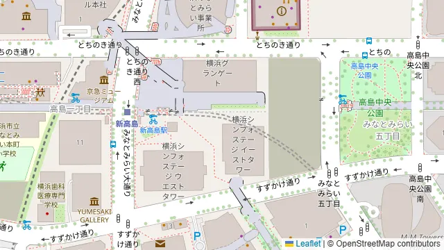 福満園 横浜グランゲート店の周辺地図