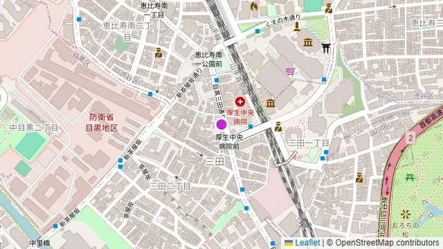 リルラウダー 恵比寿の周辺地図