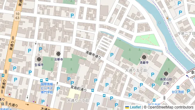 HOTTAN宇都宮コワーキングスペースの周辺地図