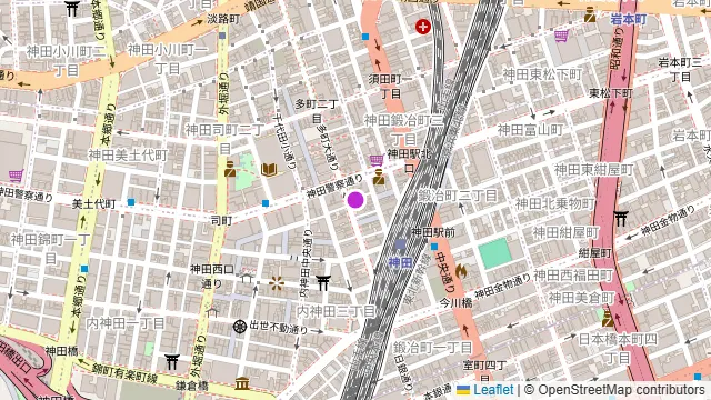 HANOI KANDAの周辺地図