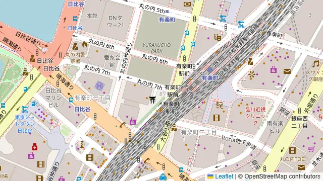 バルバッコア クラシコ 丸の内店の周辺地図
