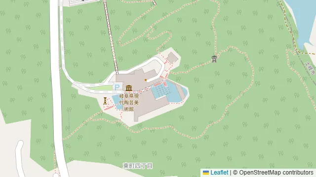 セラミックパークMINO 国際会議場の周辺地図