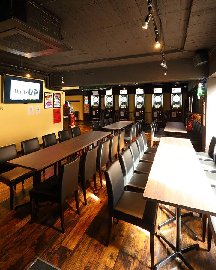 Darts UP（ダーツ アップ）新宿三丁目店 都営新宿線 新宿三丁目駅 ＪＲ新宿駅(東口) 新宿三丁目駅 徒歩2分 ＪＲ新宿駅(東口) 徒歩5分！ダーツ＆各種ゲーム完備の貸切パーティー会場