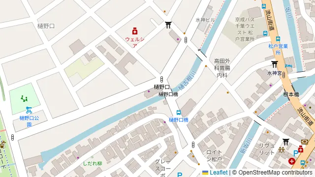 Stage V 松戸の周辺地図