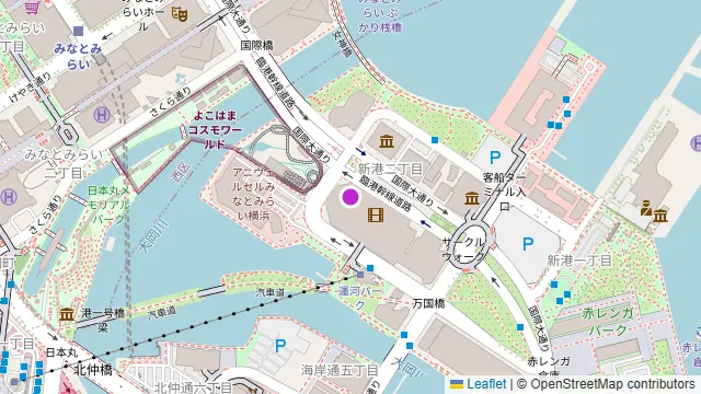 美食米門 横浜の周辺地図
