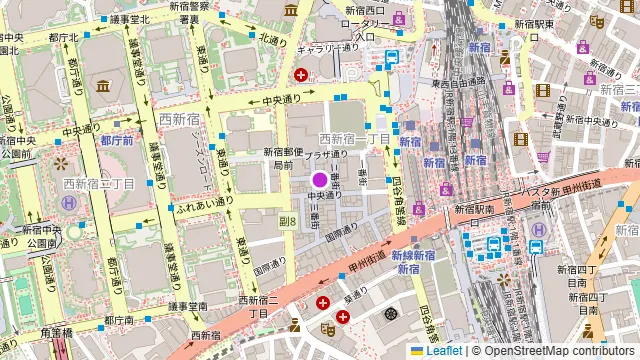 おすすめ屋 PREMIUM新宿西口店の周辺地図
