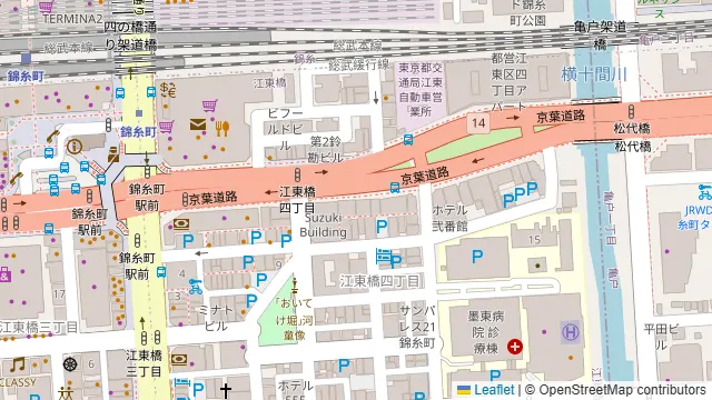 Ryuduki Lounge(リュウヅキラウンジ)の周辺地図