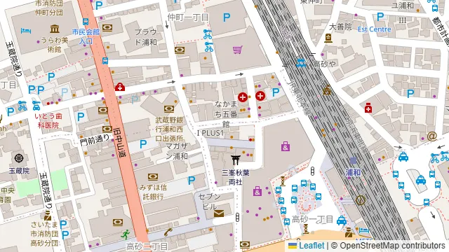 おでんと炉端 ～NENE～ 浦和駅前店の周辺地図