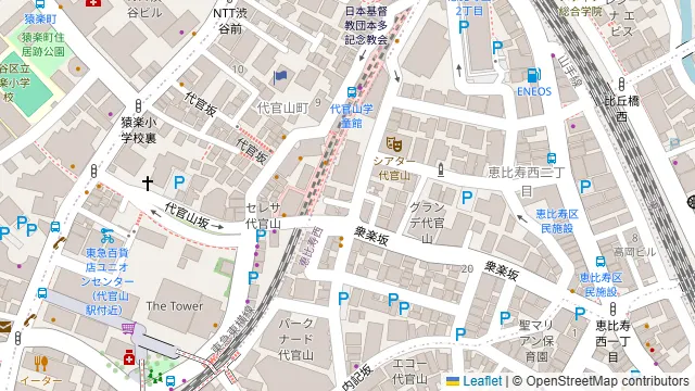 en(EN代官山)の周辺地図