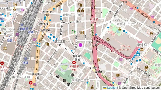 キッチンすいらくの周辺地図