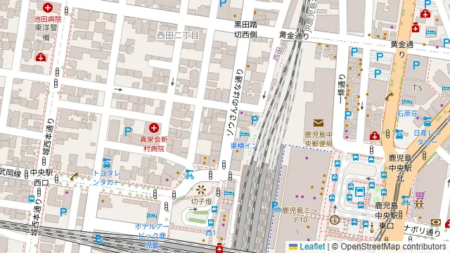 meets鹿児島西口会議室の周辺地図