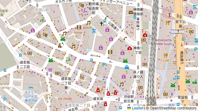 event lounge warpの周辺地図