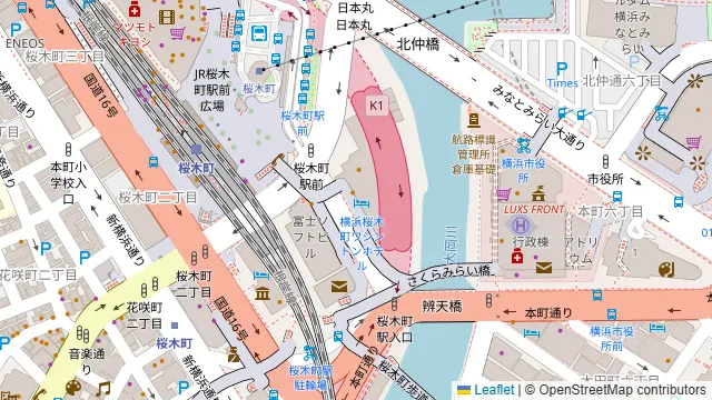 青龍門 横浜みなとみらい店の周辺地図
