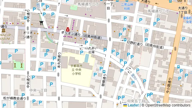 のんき2階スタジオの周辺地図