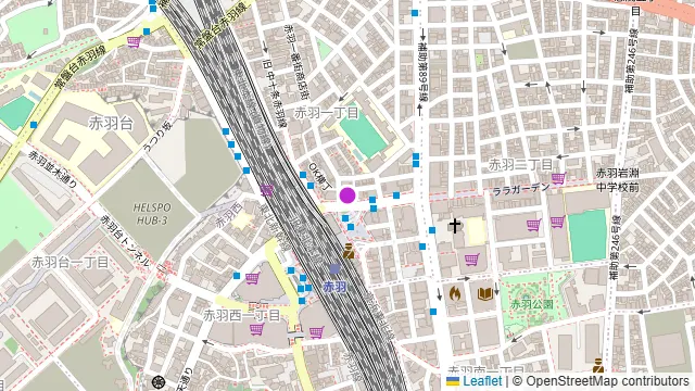 薩摩地鶏と日本酒居酒屋 うぐいす 赤羽店の周辺地図