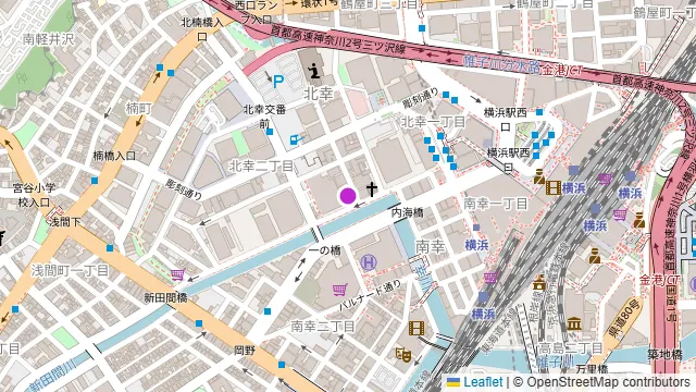Trattoria LOGIC Yokohamaの周辺地図