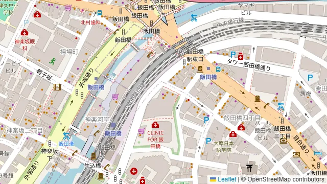 Darts UP(ダーツ アップ)飯田橋店の周辺地図