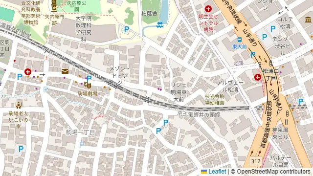 L1P Cafeの周辺地図