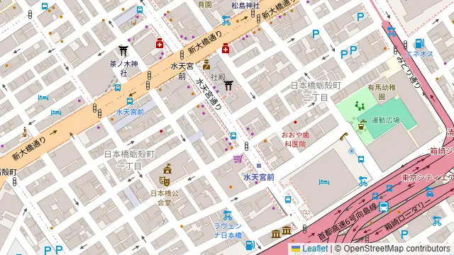 TIME SHARING 京橋 SC新京橋ビル 7Aの周辺地図