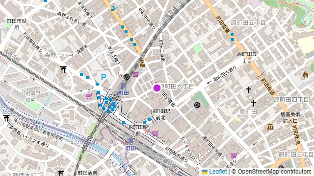 おすすめ屋 町田店の周辺地図