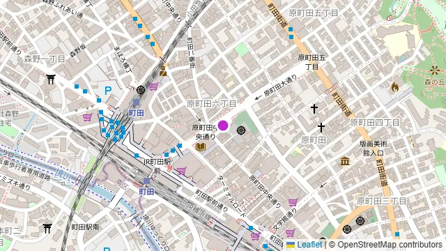 よりみち 町田店の周辺地図