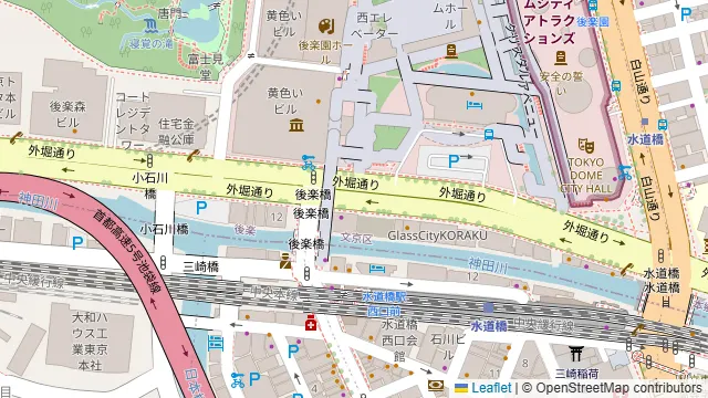 CANAL CAFEの周辺地図