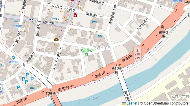 パーティースペースSEAMOの周辺地図