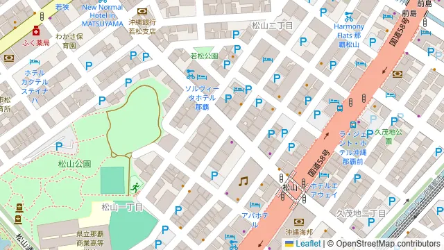 沖縄料理と海鮮居酒屋 平家亭の周辺地図