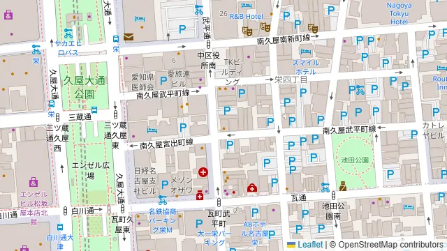 Virdweac(ヴァードウィーク)栄の周辺地図