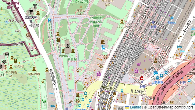 過門香 上野バンブーガーデン店の周辺地図