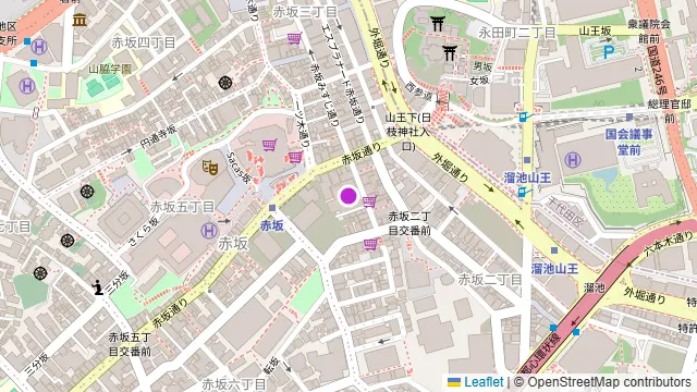 SUBIR AKASAKA TOKYOの周辺地図