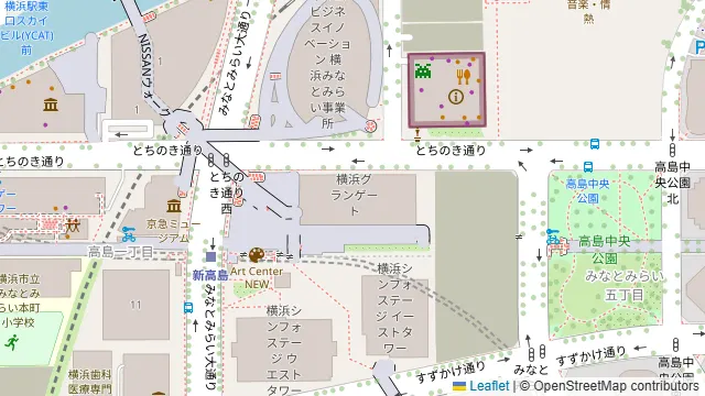 福満園 横浜グランゲート店の周辺地図