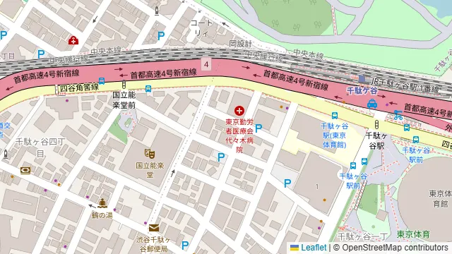 木村屋本店 代々木西口店の周辺地図