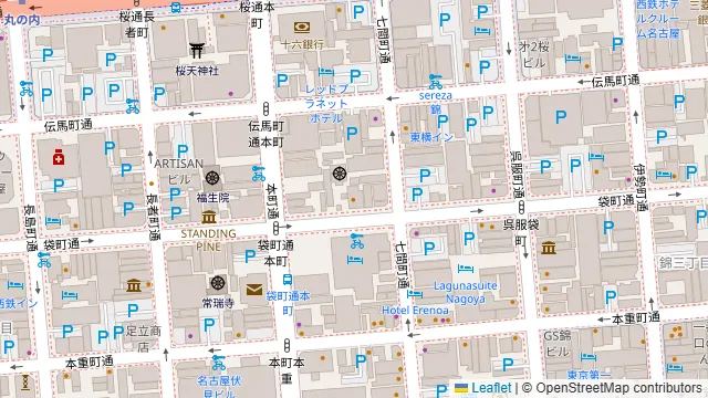 個室×肉ビストロ ONE on ONEの周辺地図
