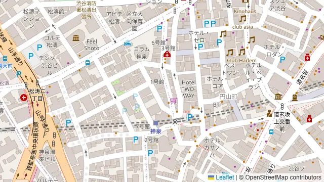 hiyori LIQUOR STORE AND BARの周辺地図