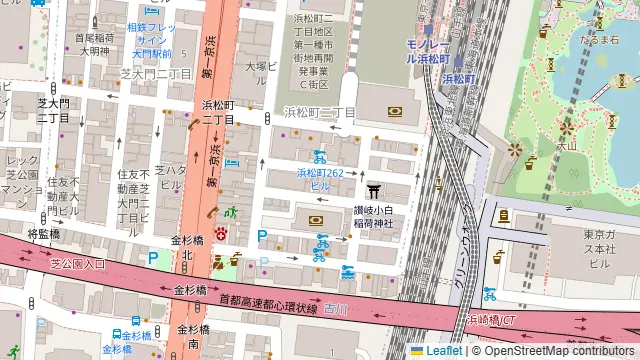 スパイス研究所MAD CHEFs 浜松町本店の周辺地図