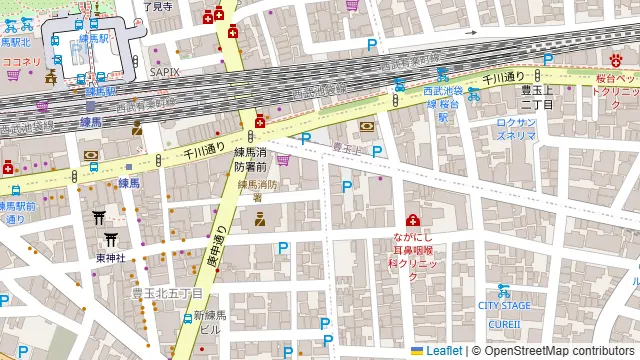 Nerima YaoyaBalの周辺地図
