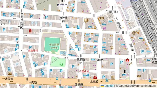 名古屋きんしゃち 名古屋駅前店の周辺地図