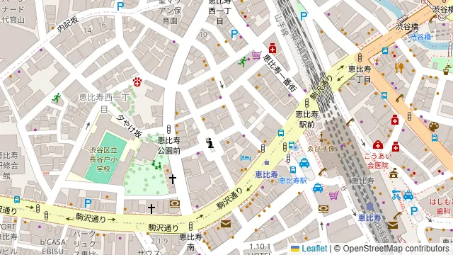 Dining VT Violet Tiger 恵比寿店の周辺地図