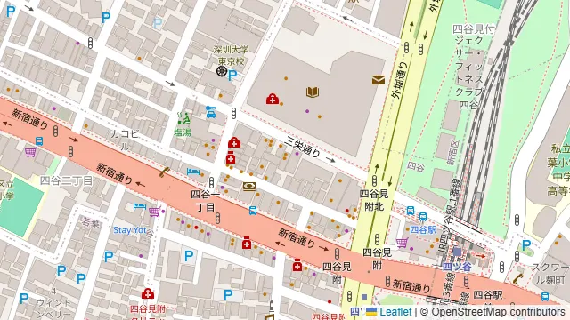 中国菜酒 蜀留香の周辺地図
