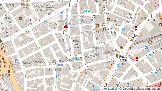 MYROOM space 渋谷010の周辺地図