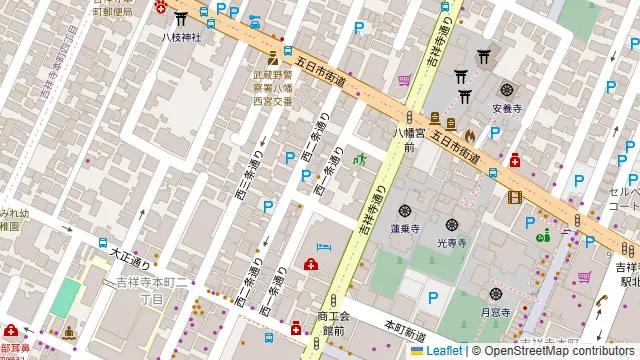 ALEGRIA kichijoji(アレグリア吉祥寺)の周辺地図