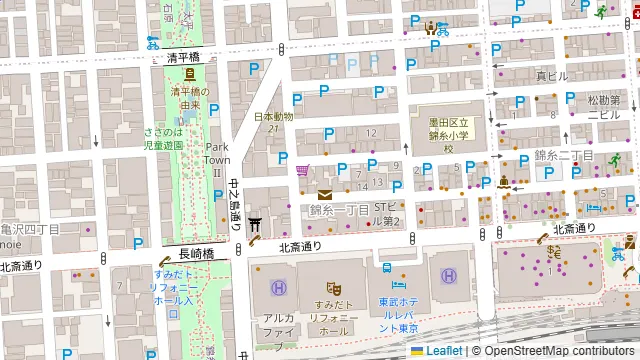 SpaceCircle錦糸町の周辺地図