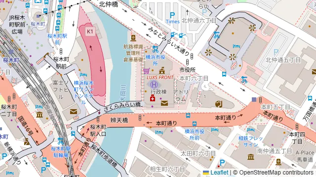 Cocoriaドルフの周辺地図