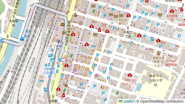 路地裏ビストロTobiraの周辺地図
