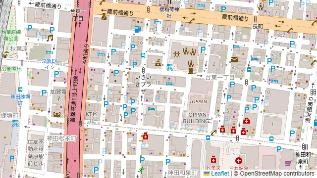 秋葉原旅食ダイニング Journey×Journeyの周辺地図