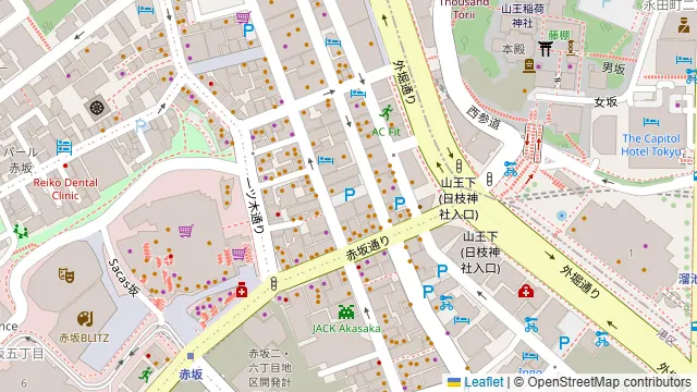 LAYOUTの周辺地図