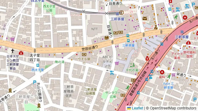 KARAOKE&DARTS BAR 1919の周辺地図