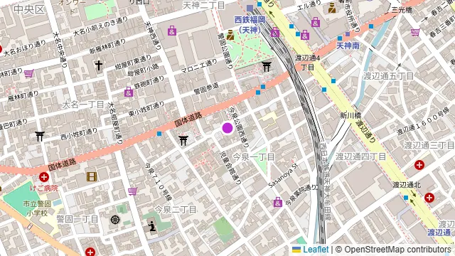GRANDMIRAGE(グランドミラージュ)の周辺地図
