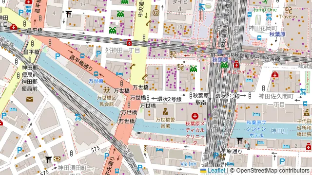 グレイドパーク秋葉原の周辺地図
